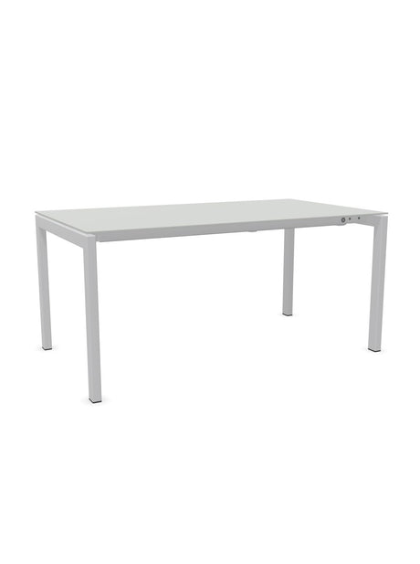 Schaffner Luzern table repas extensible 160/220x90cm Gris Argent 78 Gris argent 78 
