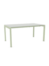 Schaffner Luzern table repas extensible 160/220x90cm Gris Argent 78 Vert Pastel 64 