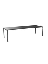 Schaffner Luzern table repas extensible 220/280x100cm Anthracite 77 Graphite 73 