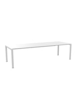 Schaffner Luzern table repas extensible 220/280x100cm Blanc 90 Blanc 90 