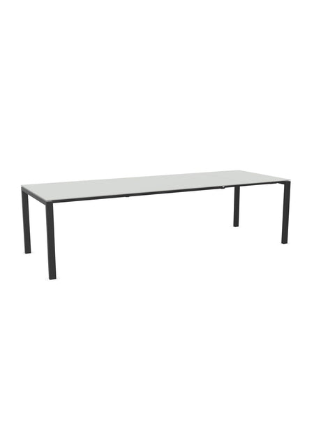 Schaffner Luzern table repas extensible 220/280x100cm Gris Argent 78 Anthracite 77 