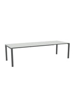 Schaffner Luzern table repas extensible 220/280x100cm Gris Argent 78 Graphite 73 