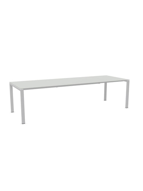 Schaffner Luzern table repas extensible 220/280x100cm Gris Argent 78 Gris argent 78 