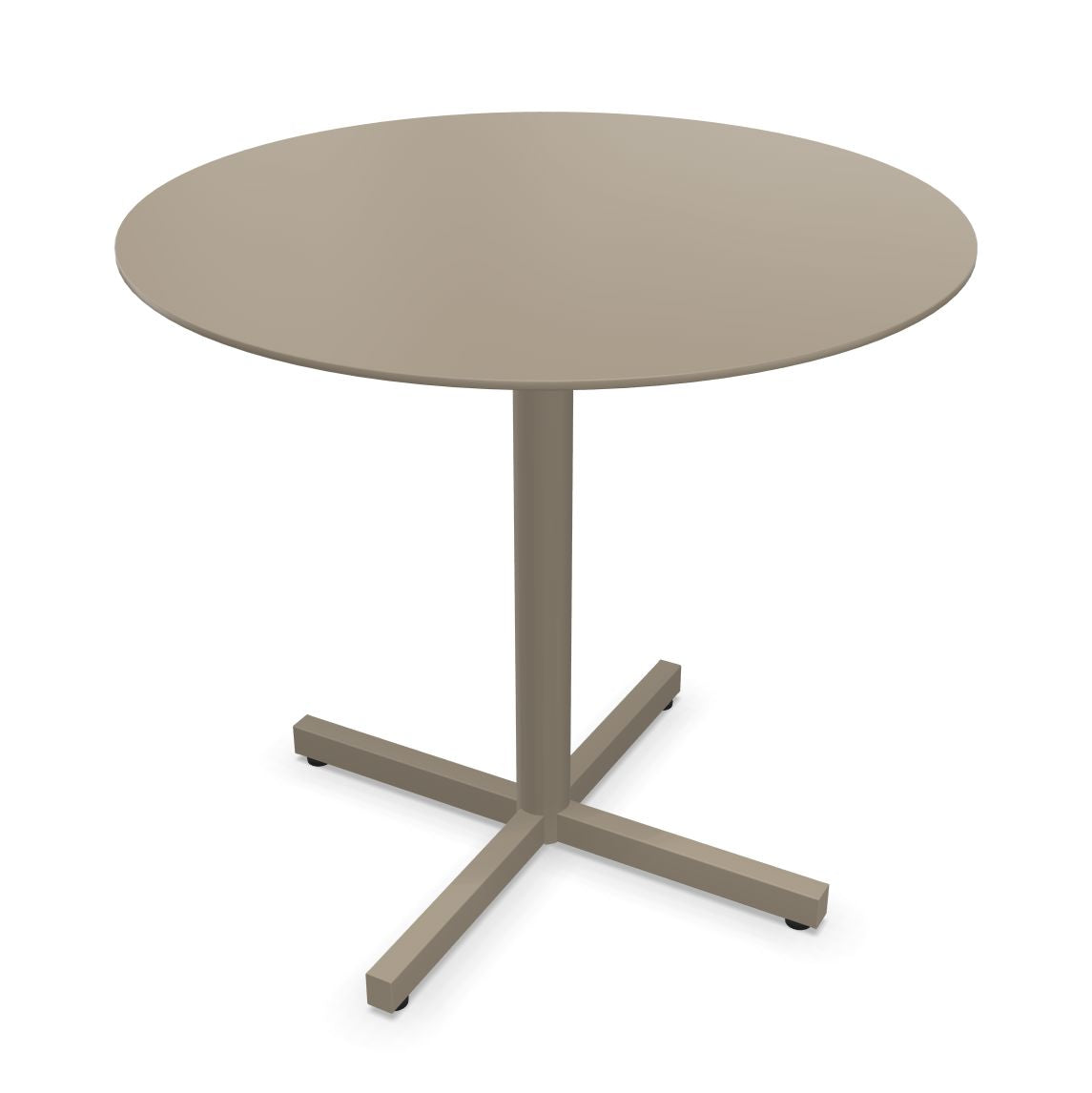 Schaffner Luzern table repas rabattable Ø90cm Champagne 85 Champagne 85 