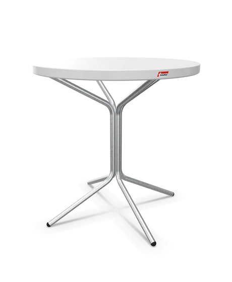 Schaffner PIX Table basse Ø54cm H:54cm Blanc 90 Galvanisé à chaud 02 