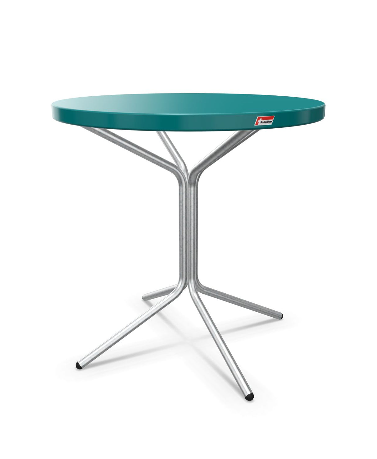 Schaffner PIX Table basse Ø54cm H:54cm Bleu Kali 56 Galvanisé à chaud 02 
