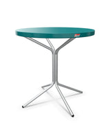 Schaffner PIX Table basse Ø54cm H:54cm Bleu Kali 56 Galvanisé à chaud 02 