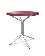 Schaffner PIX Table basse Ø54cm H:54cm Bordeaux 38 Galvanisé à chaud 02 