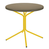 Schaffner PIX Table basse Ø54cm H:54cm Champagne 85 Jaune 11 