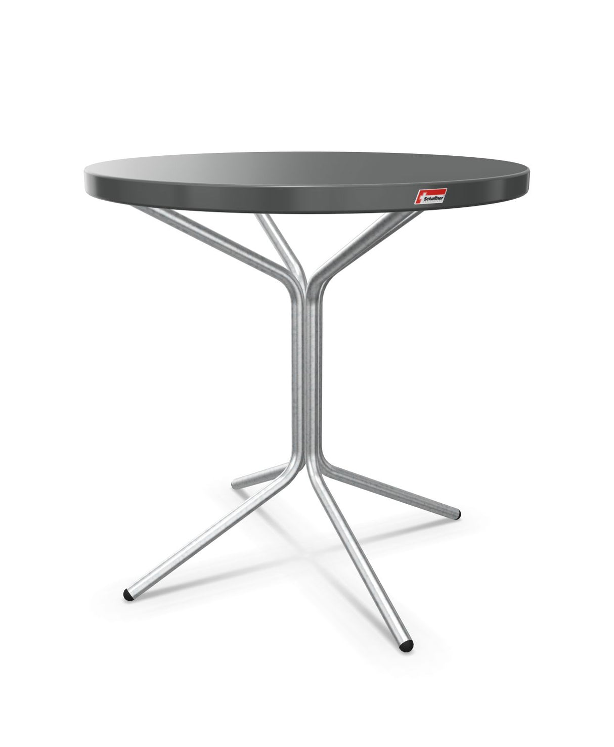 Schaffner PIX Table basse Ø54cm H:54cm Graphite 73 Galvanisé à chaud 02 