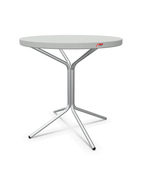 Schaffner PIX Table basse Ø54cm H:54cm Gris Argent 78 Galvanisé à chaud 02 