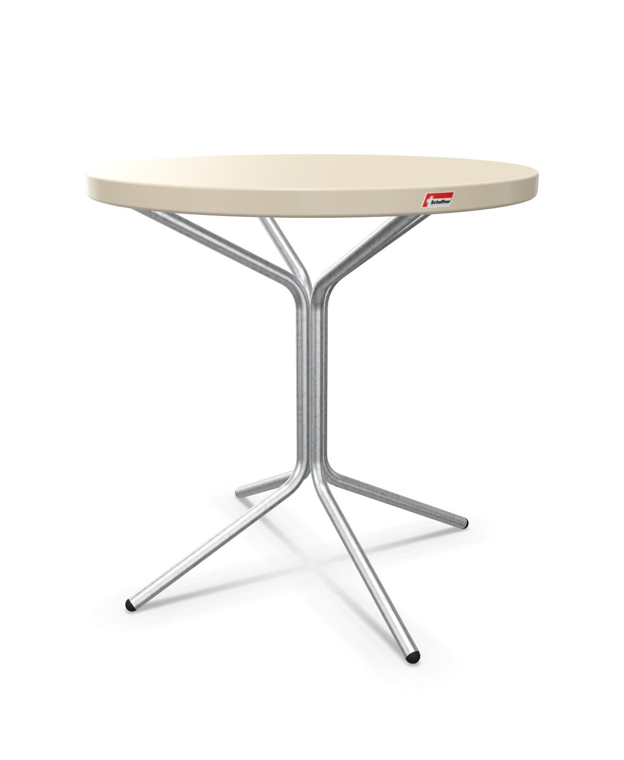Schaffner PIX Table basse Ø54cm H:54cm Sable Pastel 15 Galvanisé à chaud 02 
