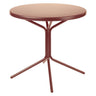 Schaffner PIX Table basse Ø54cm H:54cm Standard Terracotta 84 