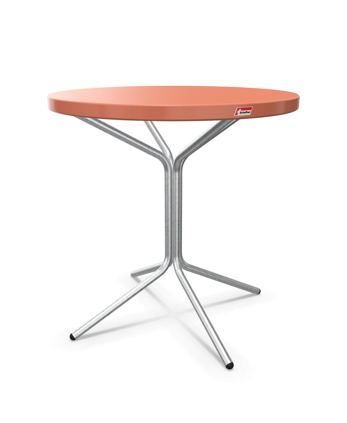 Schaffner PIX Table basse Ø54cm H:54cm Terracotta 84 Galvanisé à chaud 02 