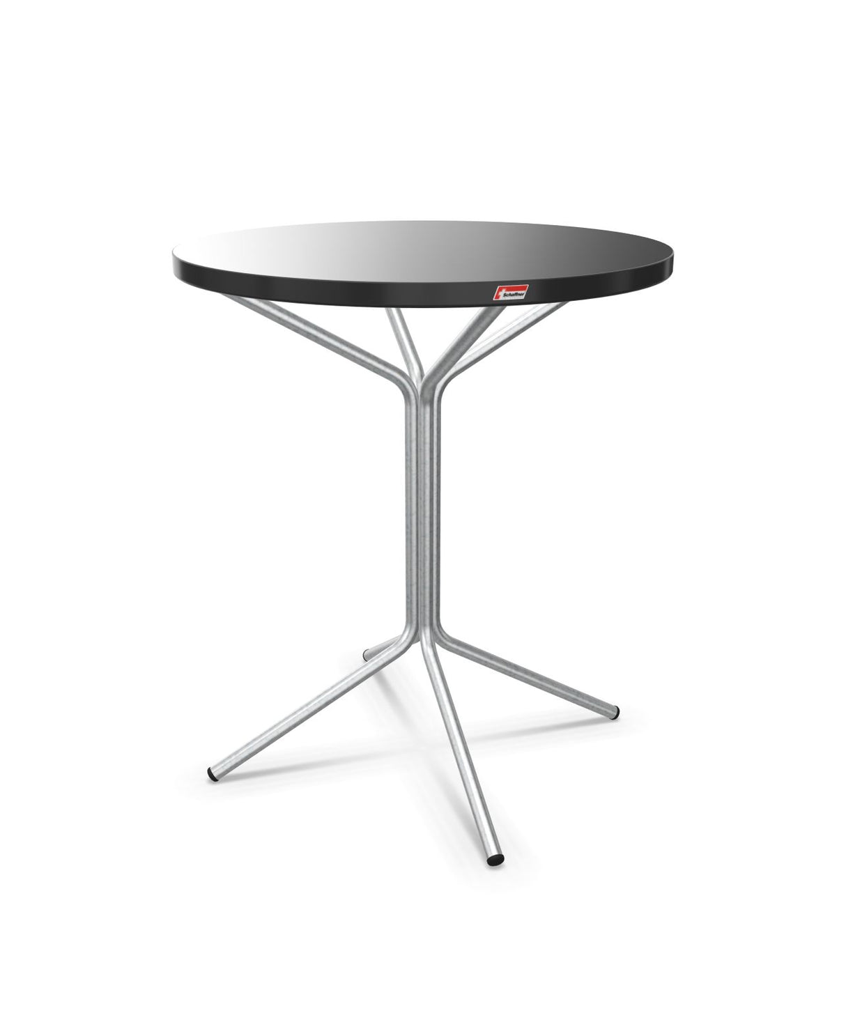 Schaffner PIX Table bistrot Ø60cm H:70cm Anthracite 77 Galvanisé à chaud 02 