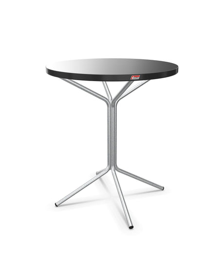 Schaffner PIX Table bistrot Ø60cm H:70cm Anthracite 77 Galvanisé à chaud 02 