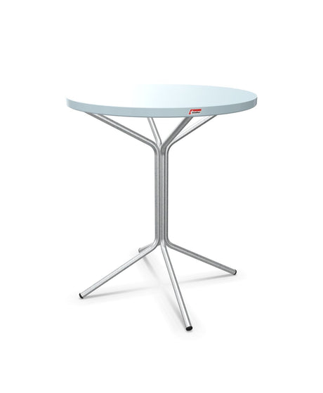 Schaffner PIX Table bistrot Ø60cm H:70cm Bleu Pastel 51 Galvanisé à chaud 02 