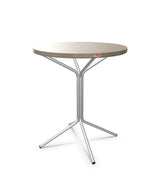 Schaffner PIX Table bistrot Ø60cm H:70cm Champagne 85 Galvanisé à chaud 02 