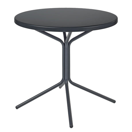 Schaffner PIX Table bistrot Ø60cm H:70cm GALAXUS Anthracite 77 