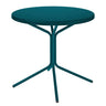 Schaffner PIX Table bistrot Ø60cm H:70cm GALAXUS Bleu kali 56 