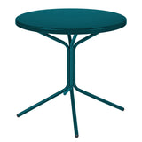 Schaffner PIX Table bistrot Ø60cm H:70cm GALAXUS Bleu kali 56 