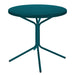 Schaffner PIX Table bistrot Ø60cm H:70cm GALAXUS Bleu kali 56 