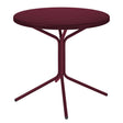 Schaffner PIX Table bistrot Ø60cm H:70cm GALAXUS Bordeaux 38 