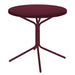 Schaffner PIX Table bistrot Ø60cm H:70cm GALAXUS Bordeaux 38 