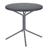 Schaffner PIX Table bistrot Ø60cm H:70cm GALAXUS Graphite 73 