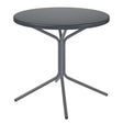 Schaffner PIX Table bistrot Ø60cm H:70cm GALAXUS Graphite 73 