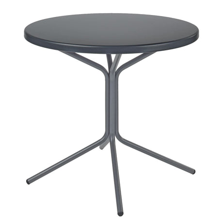 Schaffner PIX Table bistrot Ø60cm H:70cm GALAXUS Graphite 73 
