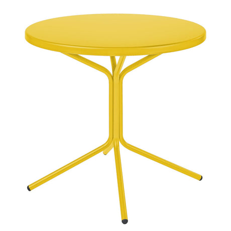 Schaffner PIX Table bistrot Ø60cm H:70cm GALAXUS Jaune 11 