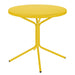 Schaffner PIX Table bistrot Ø60cm H:70cm GALAXUS Jaune 11 