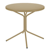 Schaffner PIX Table bistrot Ø60cm H:70cm GALAXUS Marron pastel 83 