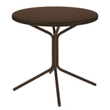 Schaffner PIX Table bistrot Ø60cm H:70cm GALAXUS Moka 88 