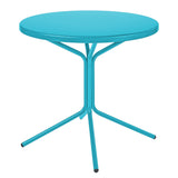 Schaffner PIX Table bistrot Ø60cm H:70cm GALAXUS Turquoise 58 