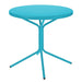 Schaffner PIX Table bistrot Ø60cm H:70cm GALAXUS Turquoise 58 