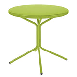 Schaffner PIX Table bistrot Ø60cm H:70cm GALAXUS Vert clair 63 