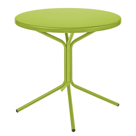 Schaffner PIX Table bistrot Ø60cm H:70cm GALAXUS Vert clair 63 