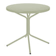 Schaffner PIX Table bistrot Ø60cm H:70cm GALAXUS Vert pastel 64 