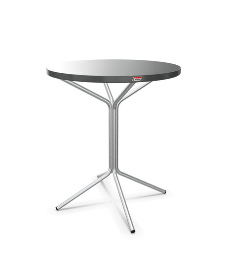 Schaffner PIX Table bistrot Ø60cm H:70cm Graphite 73 Galvanisé à chaud 02 