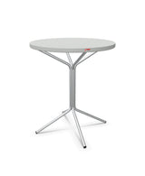 Schaffner PIX Table bistrot Ø60cm H:70cm Gris Argent 78 Galvanisé à chaud 02 