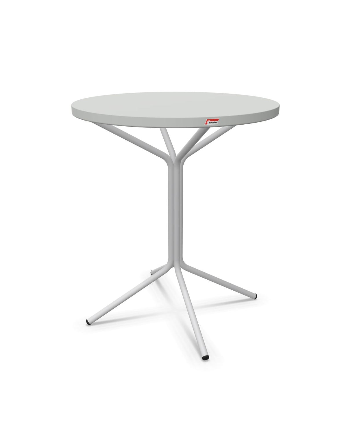 Schaffner PIX Table bistrot Ø60cm H:70cm Gris Argent 78 Gris Argent 78 