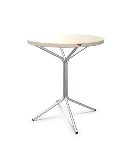 Schaffner PIX Table bistrot Ø60cm H:70cm Sable Pastel 15 Galvanisé à chaud 02 