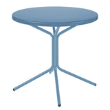 Schaffner PIX Table bistrot Ø60cm H:70cm Standard Bleu pastel 51 