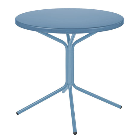 Schaffner PIX Table bistrot Ø60cm H:70cm Standard Bleu pastel 51 
