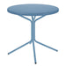 Schaffner PIX Table bistrot Ø60cm H:70cm Standard Bleu pastel 51 