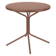 Schaffner PIX Table bistrot Ø60cm H:70cm Standard Terracotta 84 