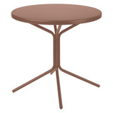 Schaffner PIX Table bistrot Ø60cm H:70cm Standard Terracotta 84 