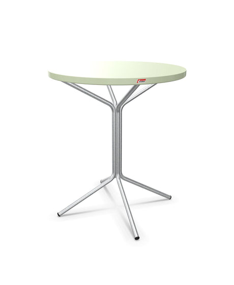 Schaffner PIX Table bistrot Ø60cm H:70cm Vert Pastel 64 Galvanisé à chaud 02 